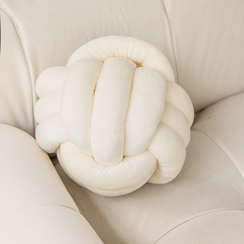 Living room sofa cushion Nordic ins model room bedside cushion simple modern backrest plush pillowcase wholesale