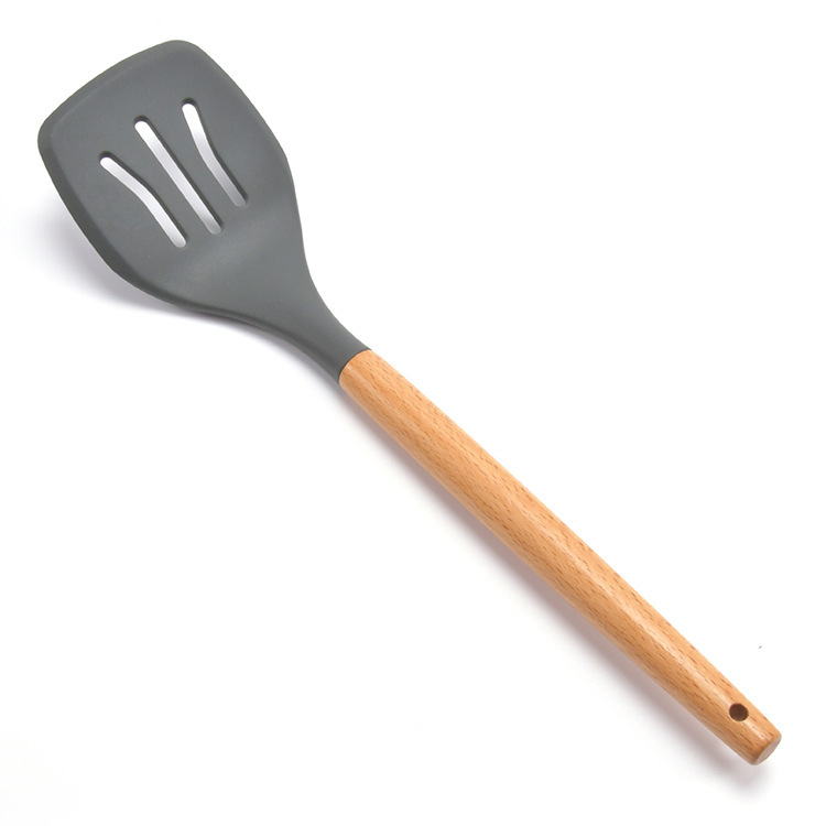 11 piezas de cubierta de cocina de madera de haya, cubierta de cocina de silicona, cubierta de cocina de silicona