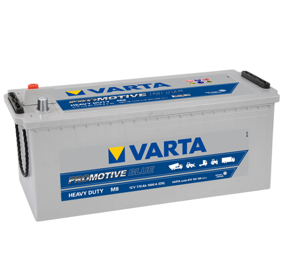 瓦尔塔 Varta蓄电池 M8 170AH启动功率1000A商用 工业和建筑车辆