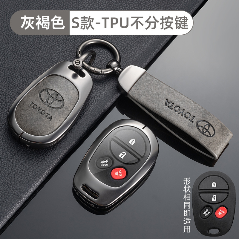 [toyota s model tpu does not distinguish buttons - bronze gray] shell + ring crescent buckle