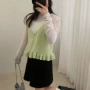 木耳边春秋季新款宽松吊带