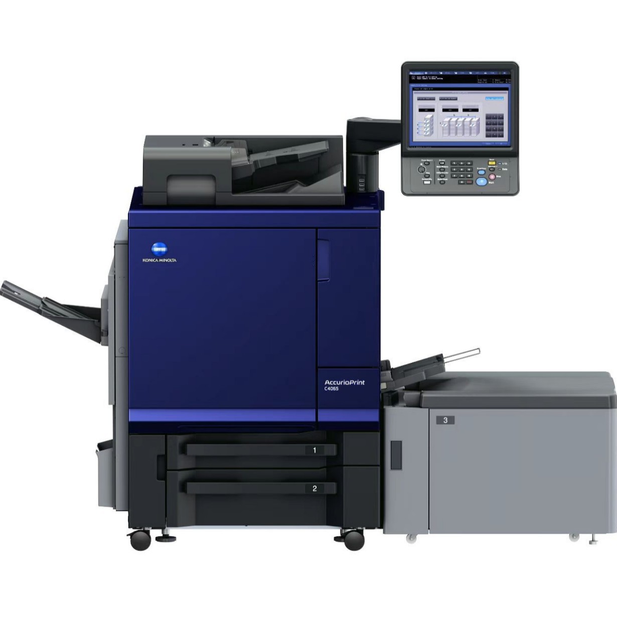 Nueva impresora de producción Konica Minolta A3 fotocopiadora digital de alta velocidad a color C4065 C4065P