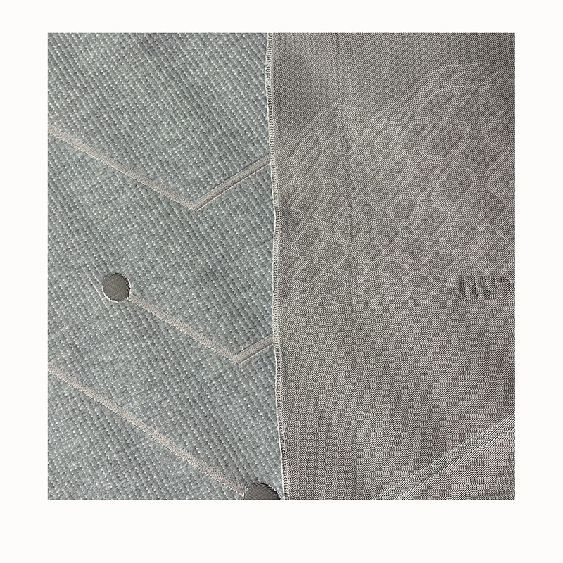 400 gramos de tela de colchón de doble cara, tela de cama de lino pesada tejida Jacquard 220 tela de ancho para el hogar image 6