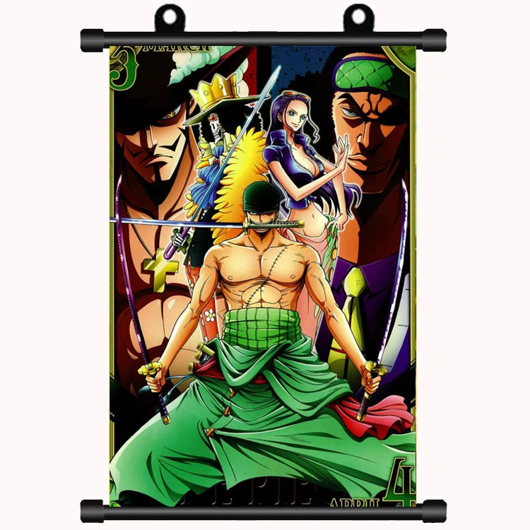 Плакат-произведение искусства в стиле One Piece: подвесная живопись Лuffy Саурон, интерьер спальни, декоративная картина, постер Манзан оптовый