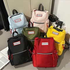 跨境潮牌新款双肩包户外旅行徒步防水登山包通勤情侣款顶扣电脑背