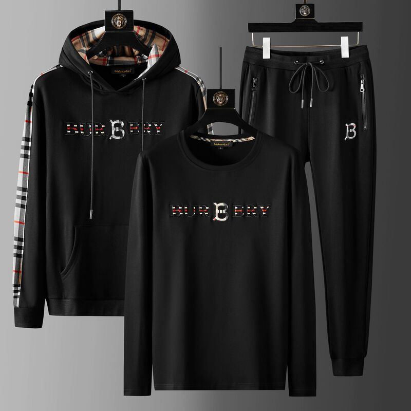 Sweater autumn new sports leisure suit male T-shirt Cotton Fashion youth Korean trend with three-piece set Sweater autumn new sports leisure suit male T-shirt Cotton Fashion youth Korean trend with three-piece set