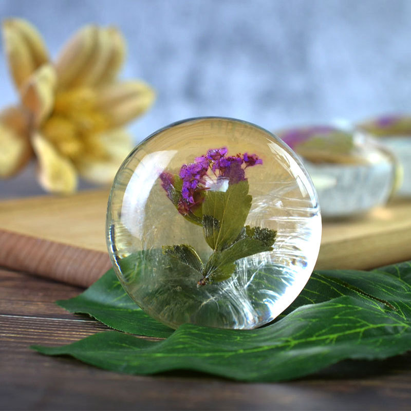 Amino Acid Essential Oil Soap Transparent Soap Flower Soap Creative Handmade Soap Cleansing Bath Soap Flower Creative Soap