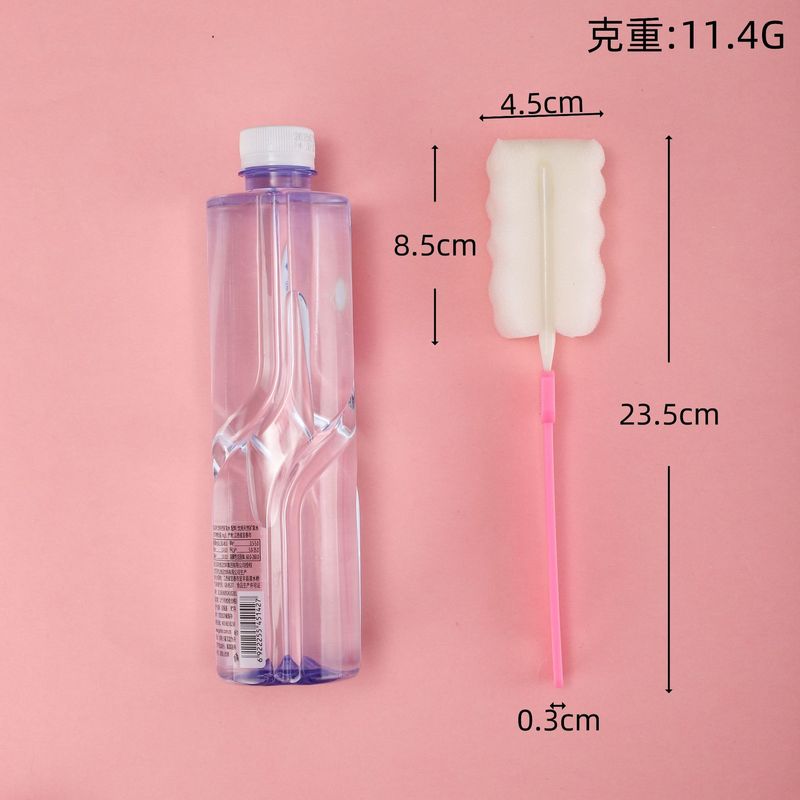 卸売家庭用スポンジヘッド洗浄カップブラシ牛乳瓶洗浄ブラシロングハンドル魔法瓶カップブラシフラワーティーカップブラシ|undefined
