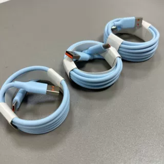 120W数据线适用小米15硅胶液体快充线液态充电线红米6A电缆定制