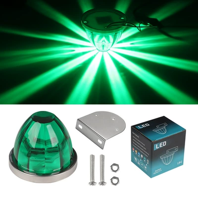 Gündüz işıqları — Led Lights, Ship Signal Lights - 10-30v-always-on-green-single-pack-1-bracket