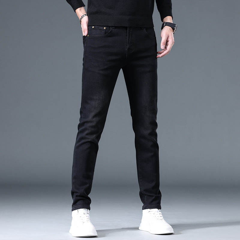 Xintang – jean Slim Fit pour hommes, produit élastique, petits pieds, marque de mode, produits européens, nouvelle collection automne et hiver 2023_voghion.com