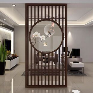 New Chinese-Style Screen Partition for Living Room, Commercial Dining Store Grille, Entrance Door, Entrance Hall, Kitchen