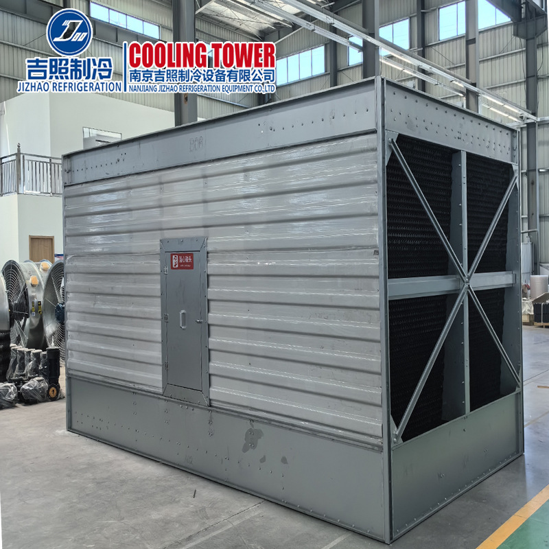 玻璃钢方形横流冷却塔100T-1000T多风机组合式横流方形冷却塔