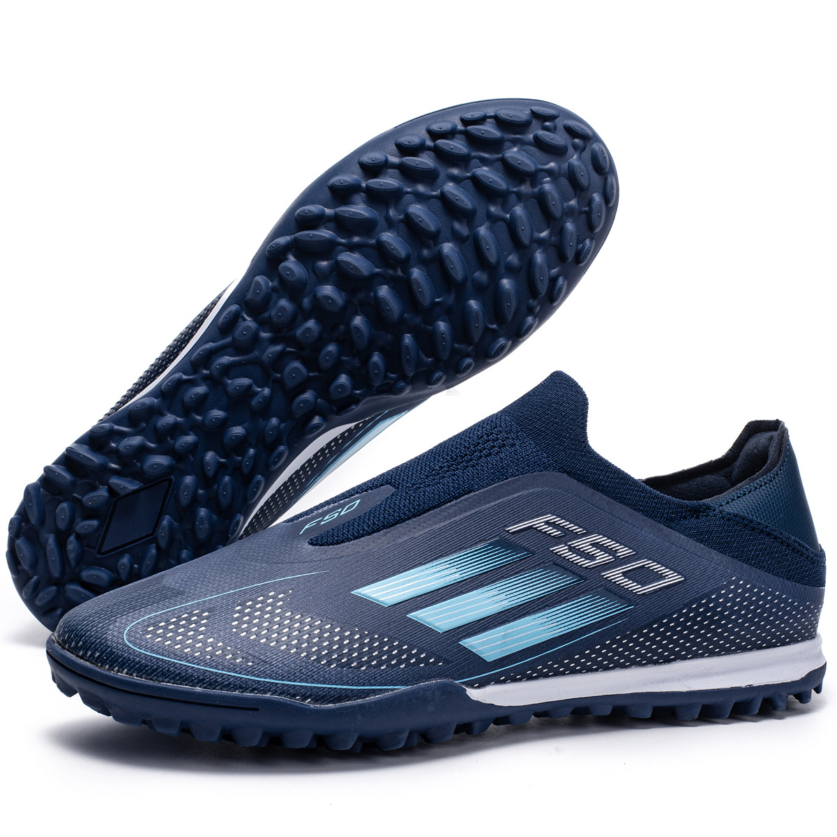 Zapatos de Fútbol de Estilo Nuevo para Adultos, de Caña Baja, para Deportes al Aire Libre, Aptos para Estudiantes Masculinos y Femeninos, con Tacos Largos para Césped Artificial y Tacos Rotos.