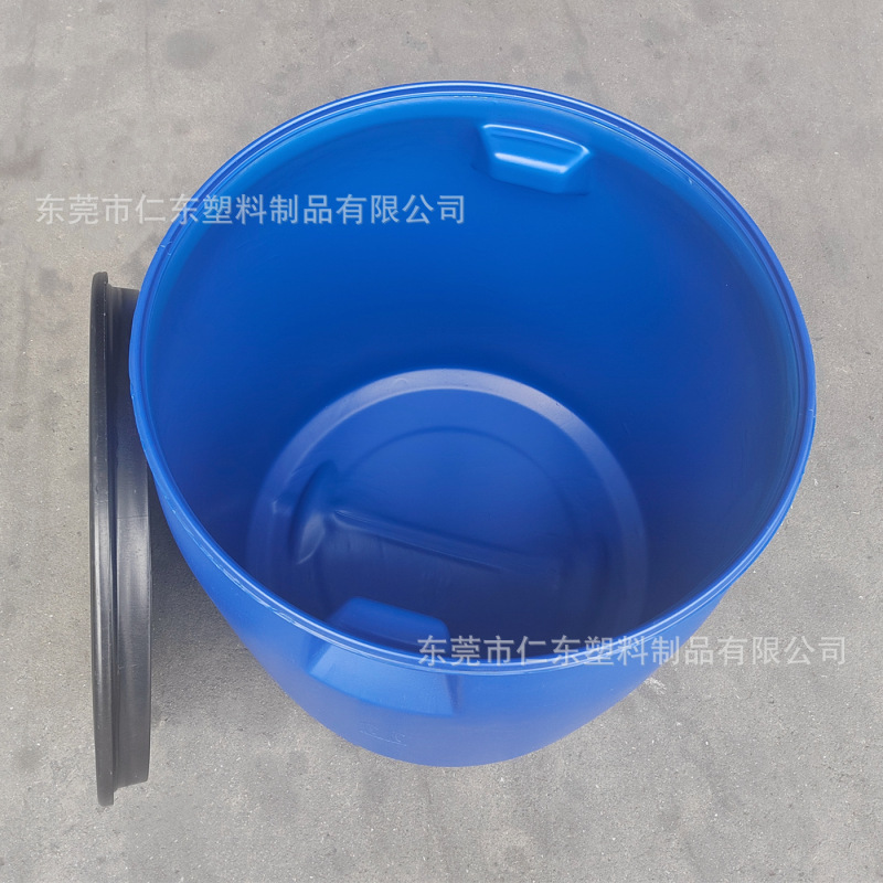 Fish Catch Open Bucket Large Capacity Half Bucket Aquatic Storage Bucket with Cover Handling Rolling Bucket Large Open Fishing Bucket