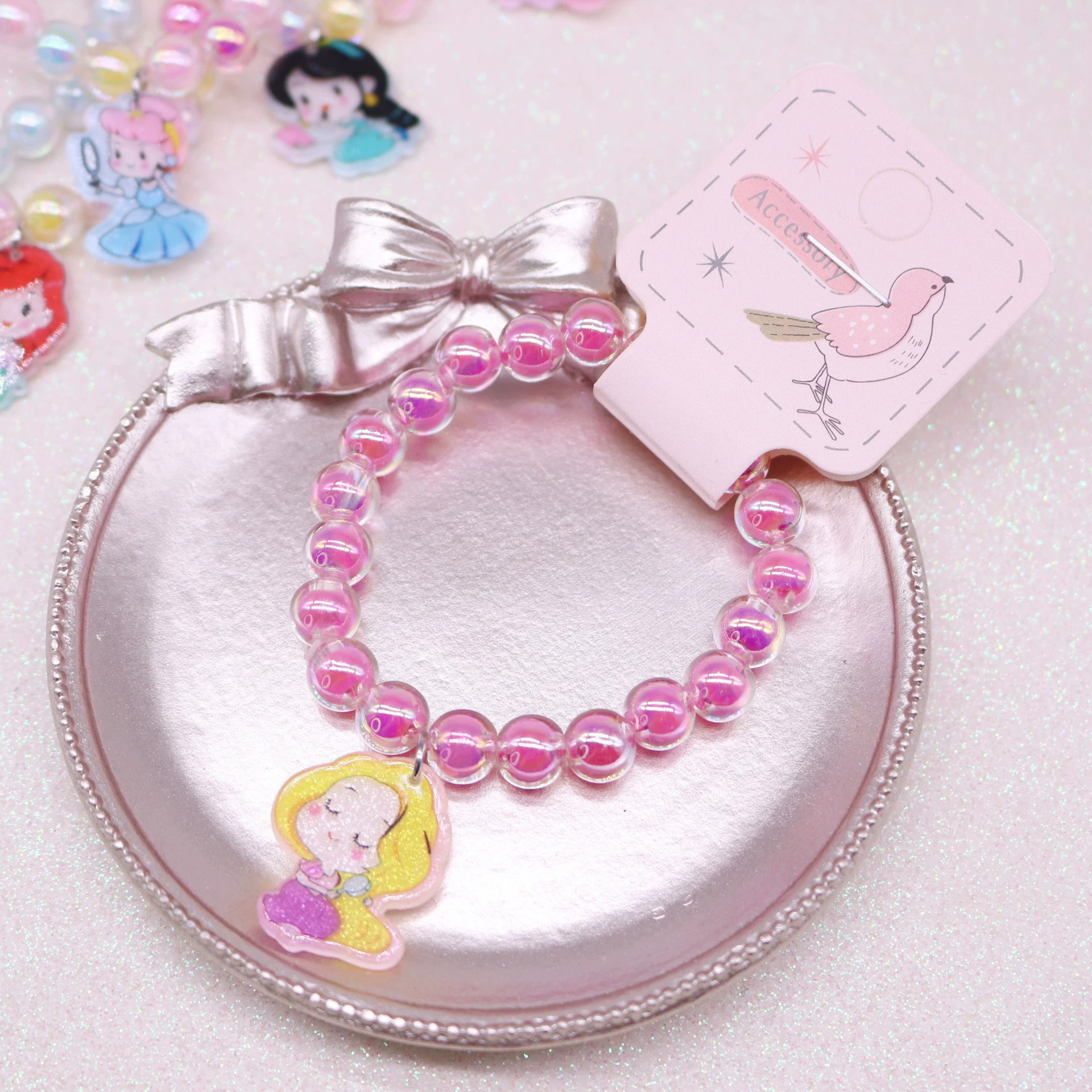 Cartoon children's bracelet for princess