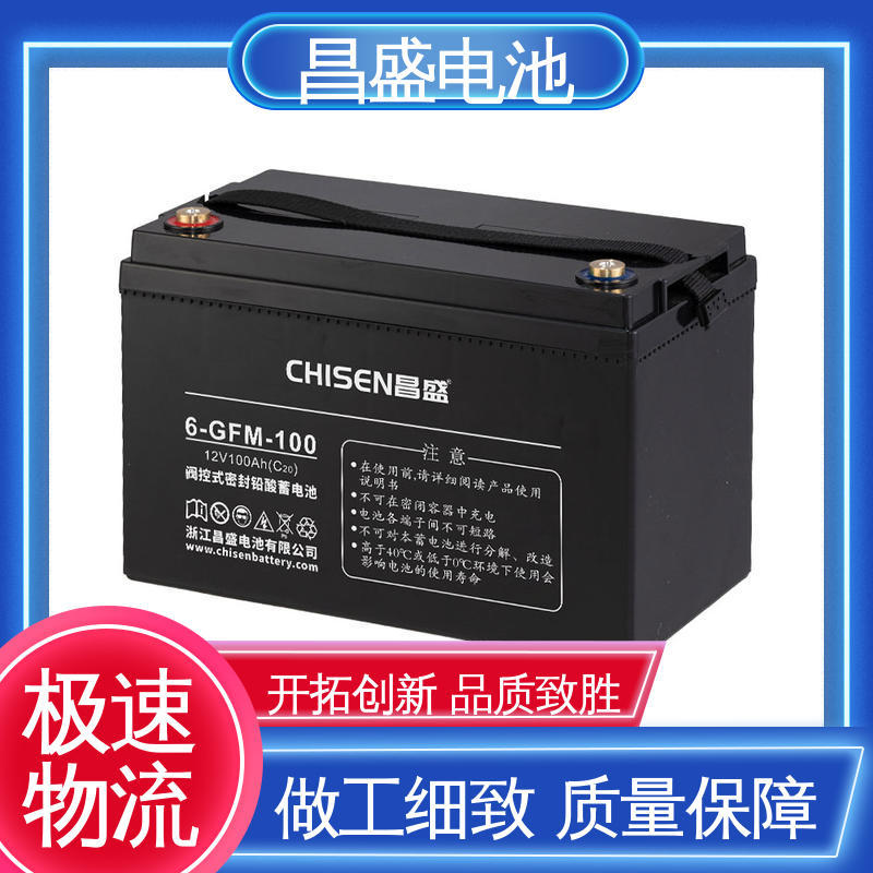 昌盛 6-GFMJ-100 eps应急电源 电池批发 玩具电源 耐过充 耐过放