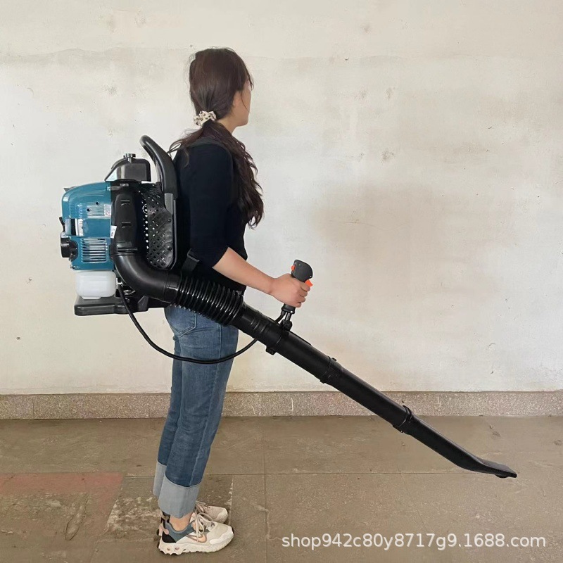 电启动大棚吹雪除尘工地消防风力灭火机手提式吹风机吹菜落叶清扫