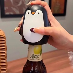 2025 新しいペンギン栓抜き漫画ポータブル缶切りビール飲料栓抜きホームクリエイティブキャップオープナー