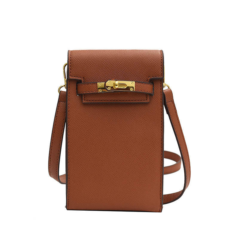 Bolso de teléfono móvil transfronterizo bolso de mujer bolso de platino bolso de litchi nuevo bolso mini bolso de teléfono móvil 100 billeteras cero