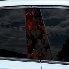 S-583クロスボーダーの個性的な車体はハニカム状の中柱を貼って高精細b柱の車を貼ってハニカムの図案の多デザインの中柱を貼ります。