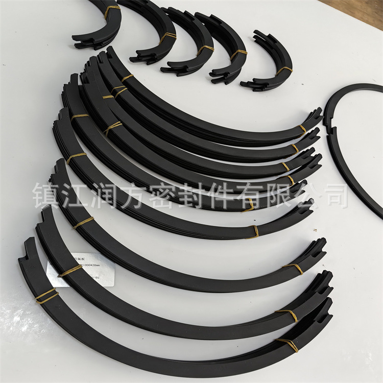 碳纤维四氟密封叠环双层密封环双环式防尘机械密封件轴承密封叠环