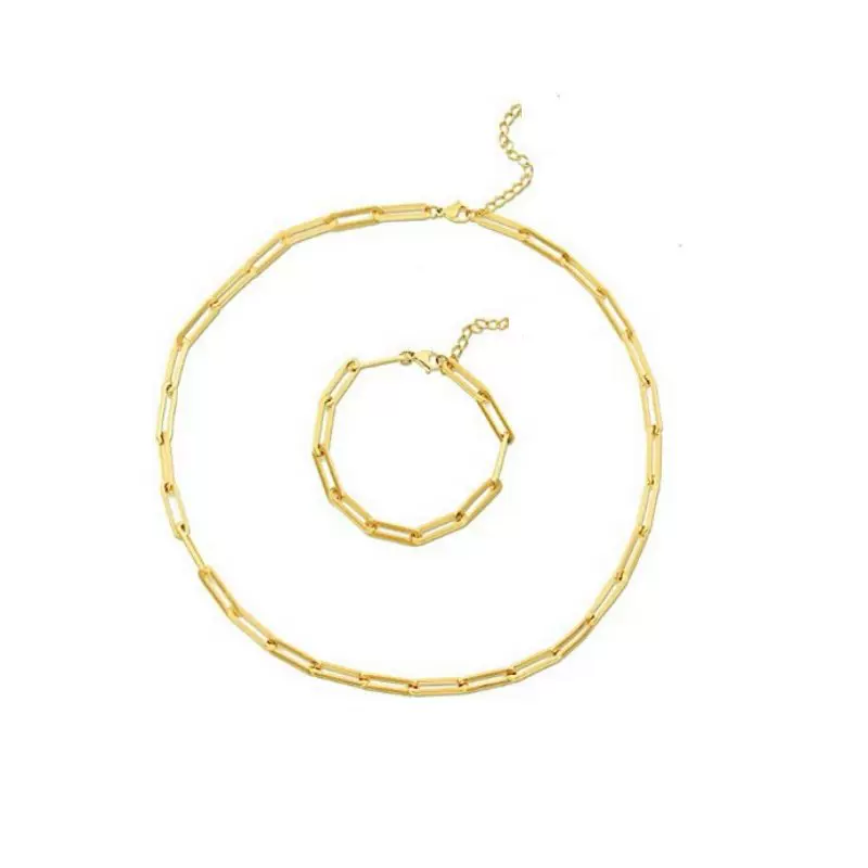 手链14K金真金黄金麻绳十字欧美风格亚马逊爆款玫瑰金白金出口