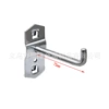 Single straight hook 75mm