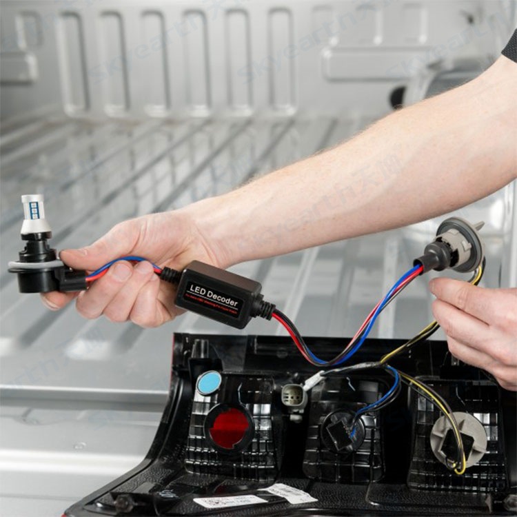 Fabricantes al por mayor de automóviles 1157 LED decodificador de errores BAY15D LED decodificador de luz de freno