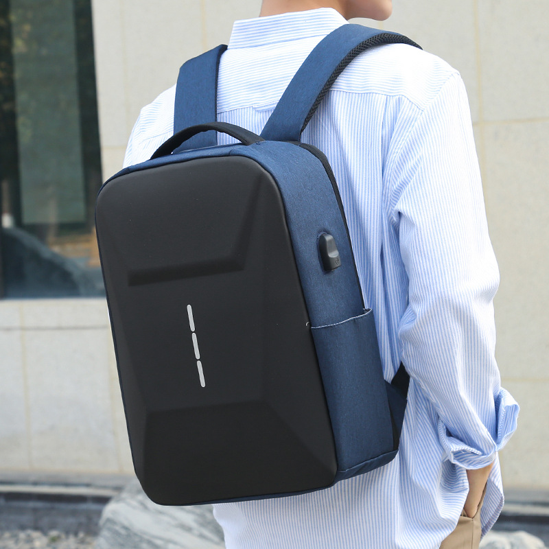 Cross-border New Business Commuting Waterproof Backpack College Student Class Computer Men's Outdoor Storage Bag_voghion.com