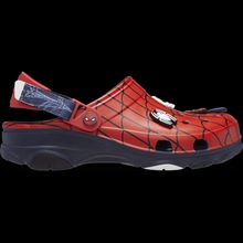 cros新款联名特林蜘蛛侠经典洞洞鞋户外沙滩鞋