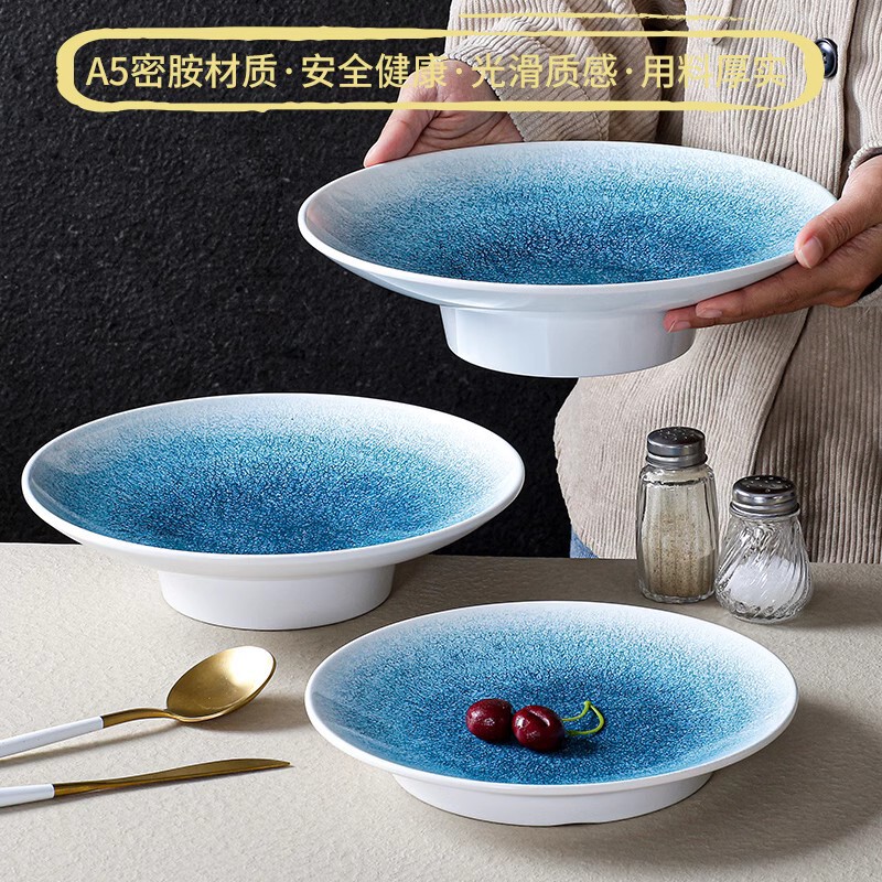 Melamine Net red tableware plate commercial restaurant Hotel Hotel goblet round imitation porcelain stir-fry plate dish plate Melamine Net red tableware plate commercial restaurant Hotel Hotel goblet round imitation porcelain stir-fry plate dish plate