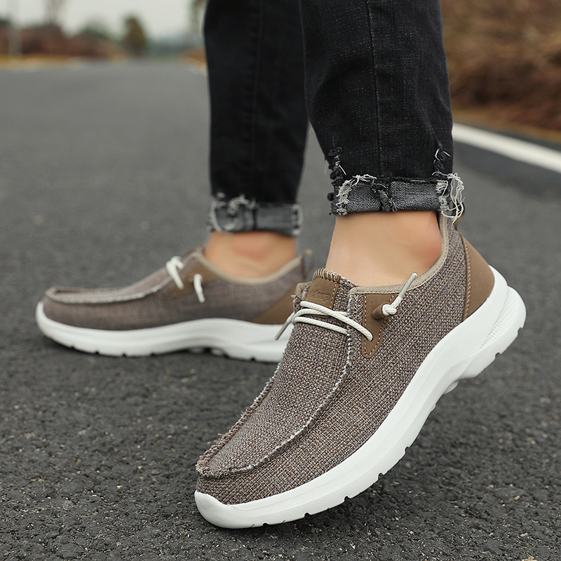 2025 Spring/Summer Cross-Border Large Size Lightweight Breathable Outdoor Fashion Couple Casual Shoes Fashion Trend Walking Shoes