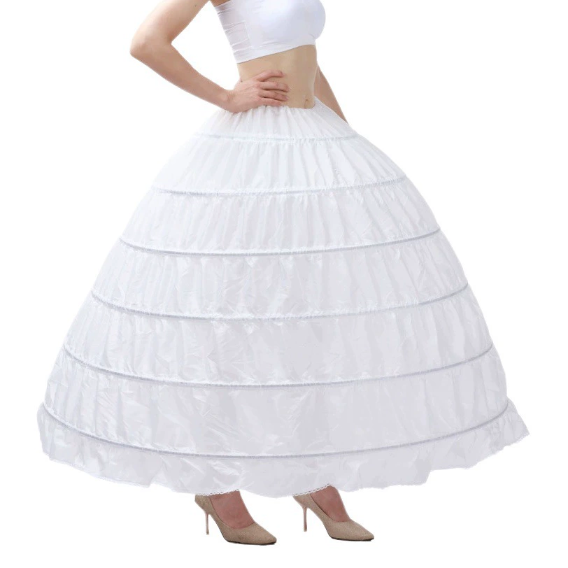 Оптовая 9 Цвет 6 Сталь невесты свадебное платье юбка супер Сени юбка производители поставляют свадебное фото невесты юбка