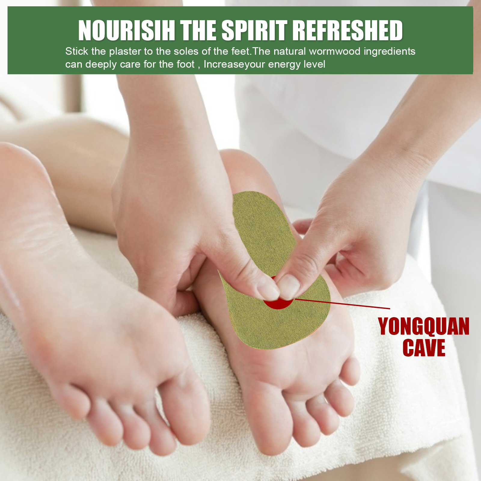 EELHOE mugwort patch care relieves body pressure helps sleep slimming and shaping foot patches_voghion.com