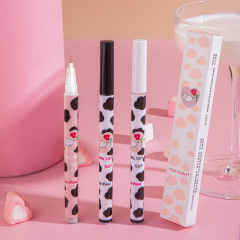 Eyeliner liquid pen that does not smudge, waterproof, long-lasting, suitable for palpebral folds, extremely fine tip, popular cross-border live stream makeup wholesale, dropshipping one piece.