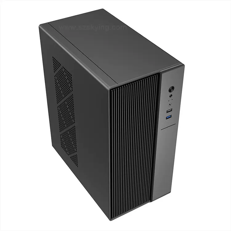 高端商务机箱电脑台式电脑0.8钢板中箱MICRO ATX CASE电脑机箱