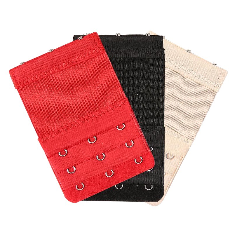 Ropa interior alargada hebilla de extensión de pecho tres filas tres botones ropa interior elástica sujetador alargado cinturón de extensión hebilla elástica