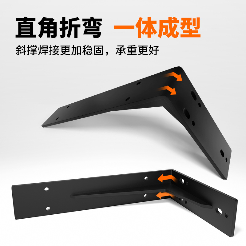 교수형 캐비닛 삼각형 브래킷 무거운 의무 스테인레스 스틸 두꺼운 브래킷 벽 교수형 캐비닛 TV 캐비닛 고정 철 지원 프레임