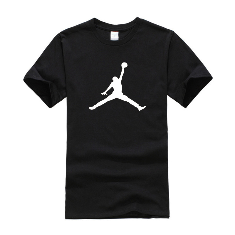 trend sports short sleeve T-shirt for leisure with a round collar