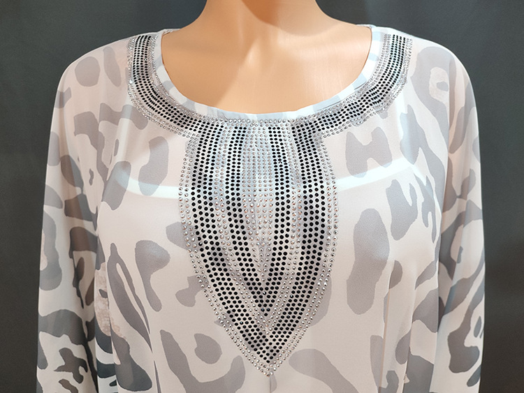 Cross-border European American Wish Dresses, African Middle Eastern Printed Robes, Women's Clothing With_ecoleips.com