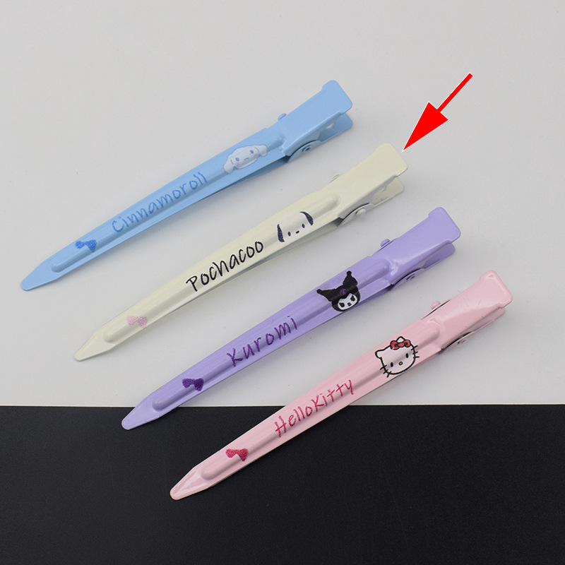 女性用ワンワードクリップ、カラフルでかわいいヘアクリップ、メイク用前髪クリップ、スーパーフェアリーヘアクリップ、高見えふわふわクリップ|undefined