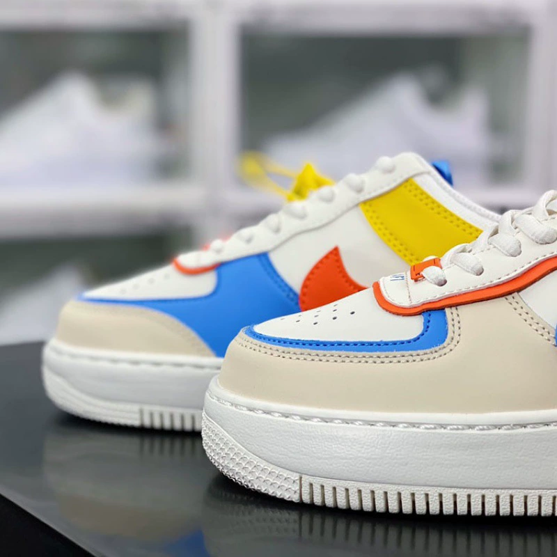 Putian Высококачественные кроссовки AF1 Macaron White Pink Canton Chamelel Trusting AF1 Little White Shoes Женские спортивные туфли