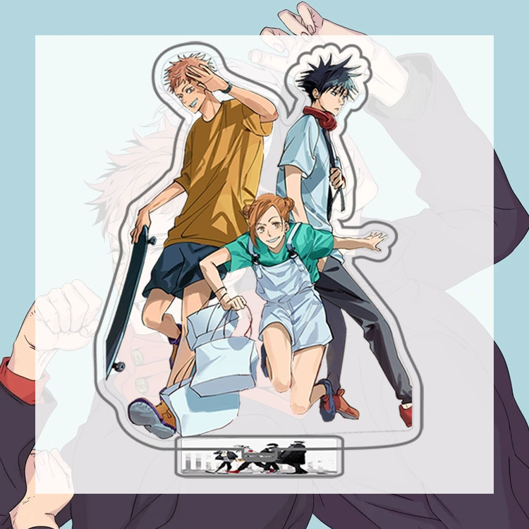 Acrylic Jujutsu Kaisen, double-sided keychain