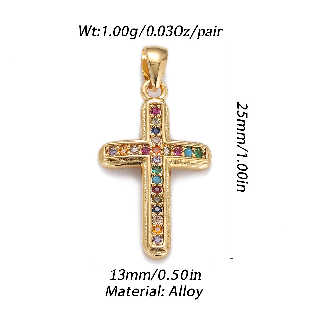 2g Weight Pendant Jewelry Making Type Zircon Inlay Material DIY Jewelry Accessories Classification 1 Piece Quantity Copper Material Geometric Pattern Inlay Design Simple Style, Classic Style Style 1 Piece Copper Zircon Geometric Pendant 7