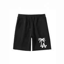 男士短裤夏季棉质透气宽松运动五分裤薄款阔腿大码休闲时尚短裤