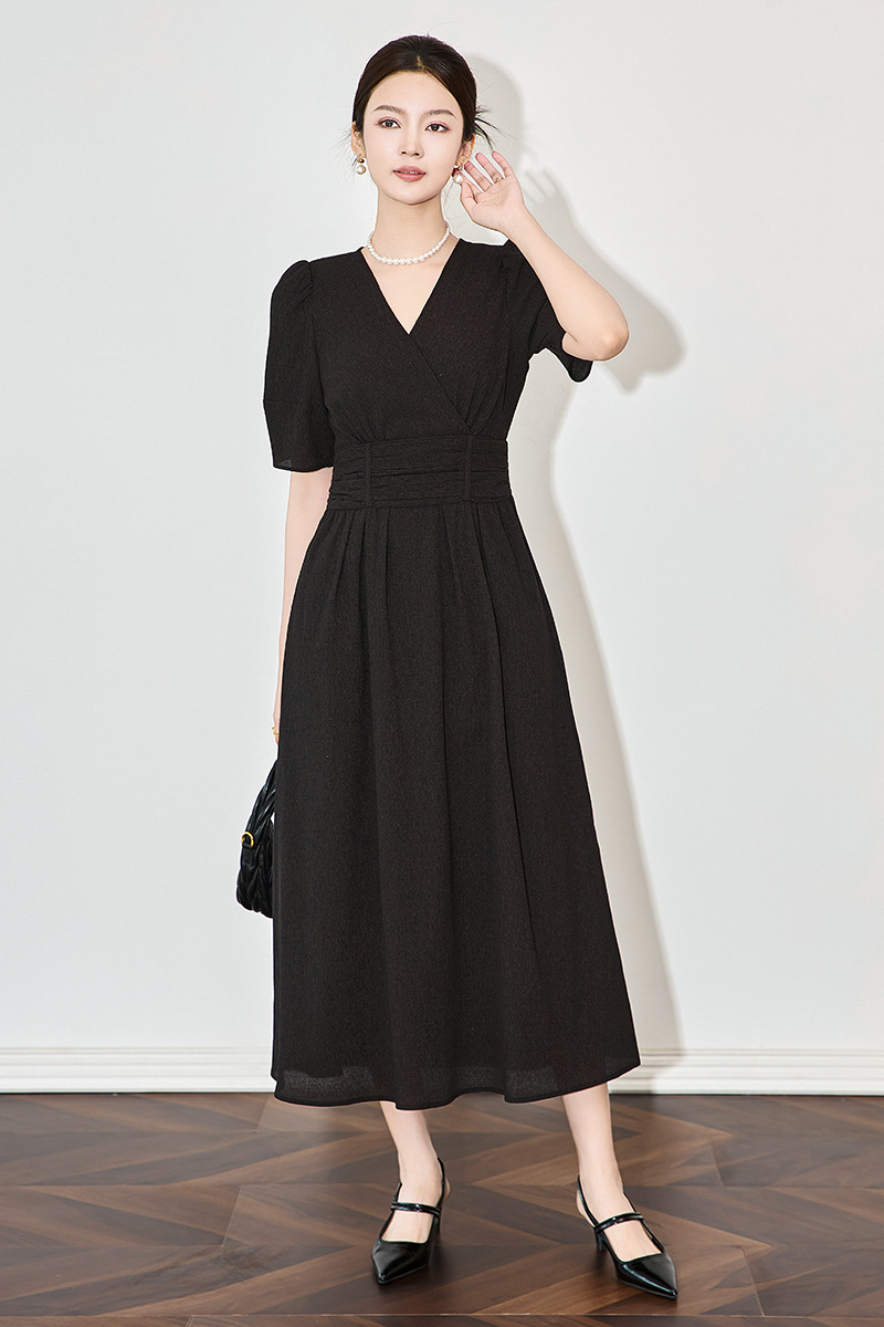 Đầm maxi nữ thắt eo mùa hè — 2415707 - Hạnh Phúc chi tiết 4