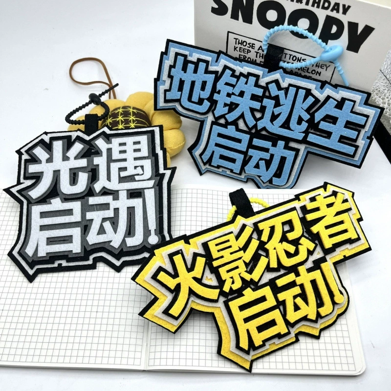 Genshin Impact, non-woven pendant, creative backpack, keychain