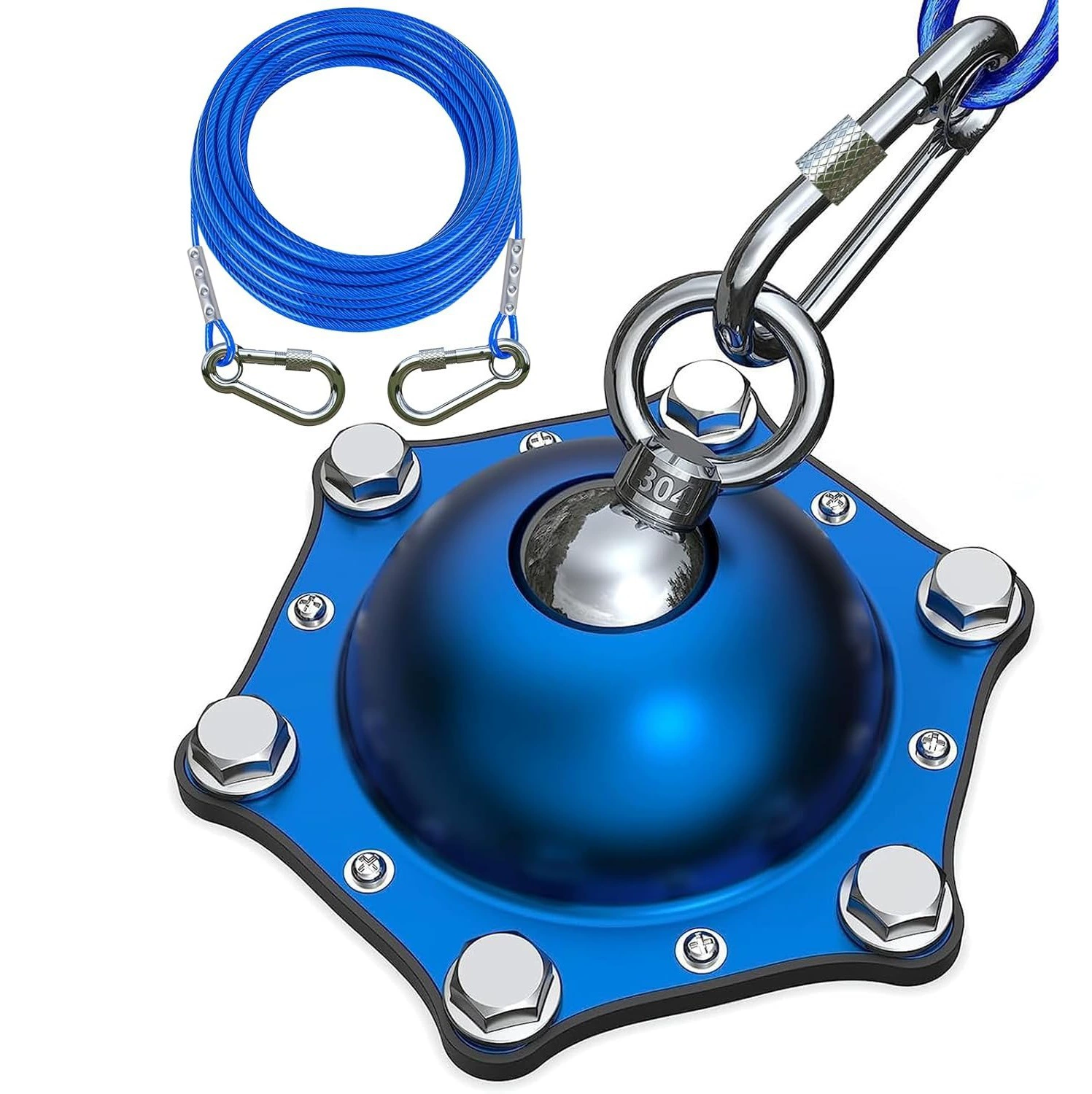 Кросс-бордерные амазонские уличные собачьи привязи с фиксированным ворсом из алюминиевого сплава, спиральные грунтовые колышки для собак, товары для животных