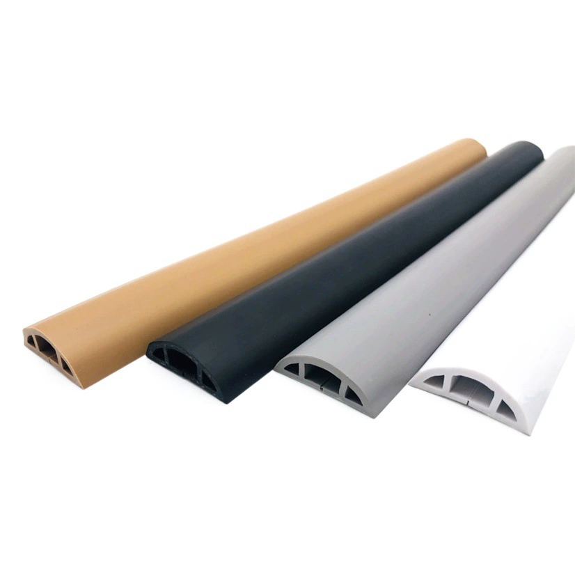 Резиновый короб Гибкий резиновый Короб из ПВХ заземляющий короб черный короб накладной короб напольный короб ОБЖИМНАЯ доска